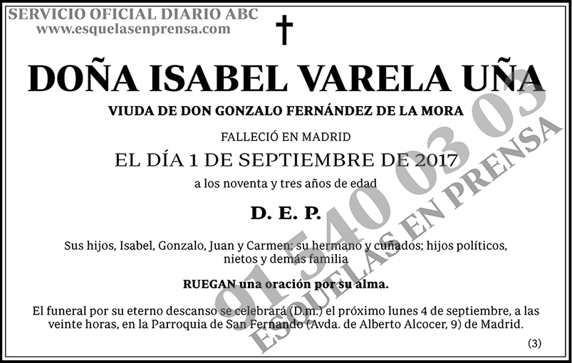 Isabel Varela Uña